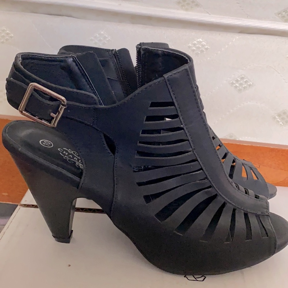 black Heels shoes